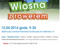 Rajd rowerowy "Wiosna z rowerem"