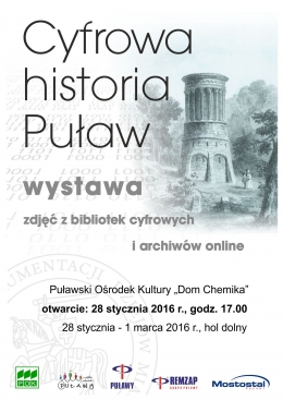 Wystawa "Cyfrowa historia Puław"