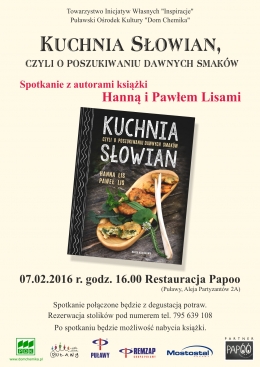  "Kuchnia Słowian, czyli o poszukiwaniu dawnych smaków"
