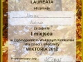  "Wiktoria 2012" dla Moniki Malczak!