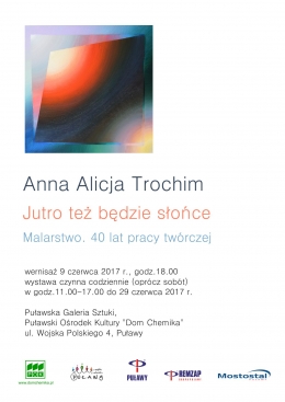 Wernisaż wystawy "Jutro też będzie słońce" Anny Trochim