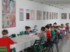 Lekcje galeryjne w Puławskiej Galerii Sztuki (14.04.2015) fot. Antonina Danisz /  16