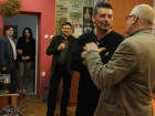 Spektakl "Brat Naszego Boga"-spotkanie z reżyserem (18.05.2015) fot. K.Samorek / 6