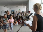 "Galeria Dzieciom"-wystawa prac uczestników lekcji galeryjnych (11.06.2015) fot. Anna Grzeszczyk /  15