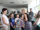 "Galeria Dzieciom"-wystawa prac uczestników lekcji galeryjnych (11.06.2015) fot. Anna Grzeszczyk /  17