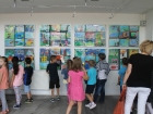 "Galeria Dzieciom"-wystawa prac uczestników lekcji galeryjnych (11.06.2015) fot. Anna Grzeszczyk /  37