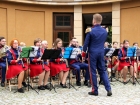 IX Festiwal Orkiestr Dętych - koncert na Skwerze Niepodległości (13 września 2019), fot. POK "Dom Chemika" /  5