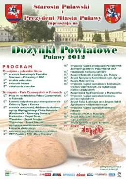 Dożynki Powiatowe "Puławy 2012"