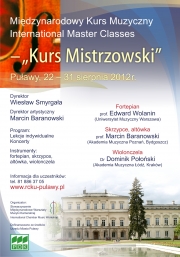 Międzynarodowy Kurs Mistrzowski "Puławy 2012"