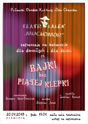 "Bajki bez piątej klepki" - przedstawienie Teatru Lalek "Muchomor"