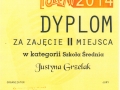Lubelski Talent - II miejsce dla Justyny Grzelak